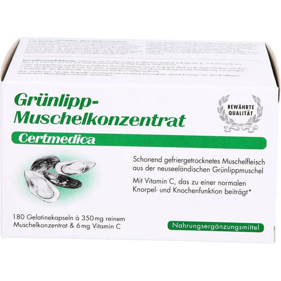 GROEN LIPMUSHROOM CONCENTRAAT Capsules 180 Capsules