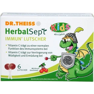 DR.THEISS HerbalSept Inmune Piruletas Niños D NEM 6 uds.