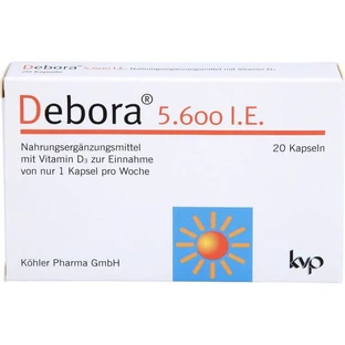DEBORA 5.600 I.E. Capsules 20 Capsules