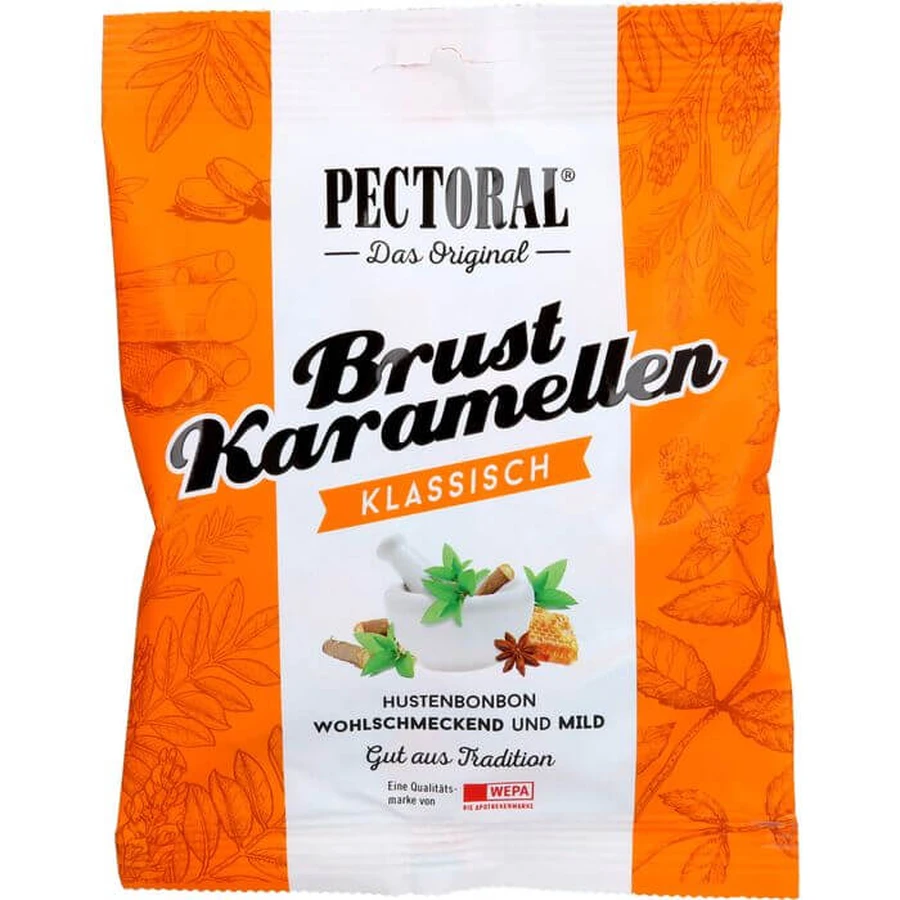 PECTORAL breast caramels Btl. 75 g