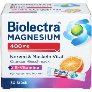 BIOLECTRA Magnesium 400 mg Zenuwen & Spieren Vitaal 30 St.