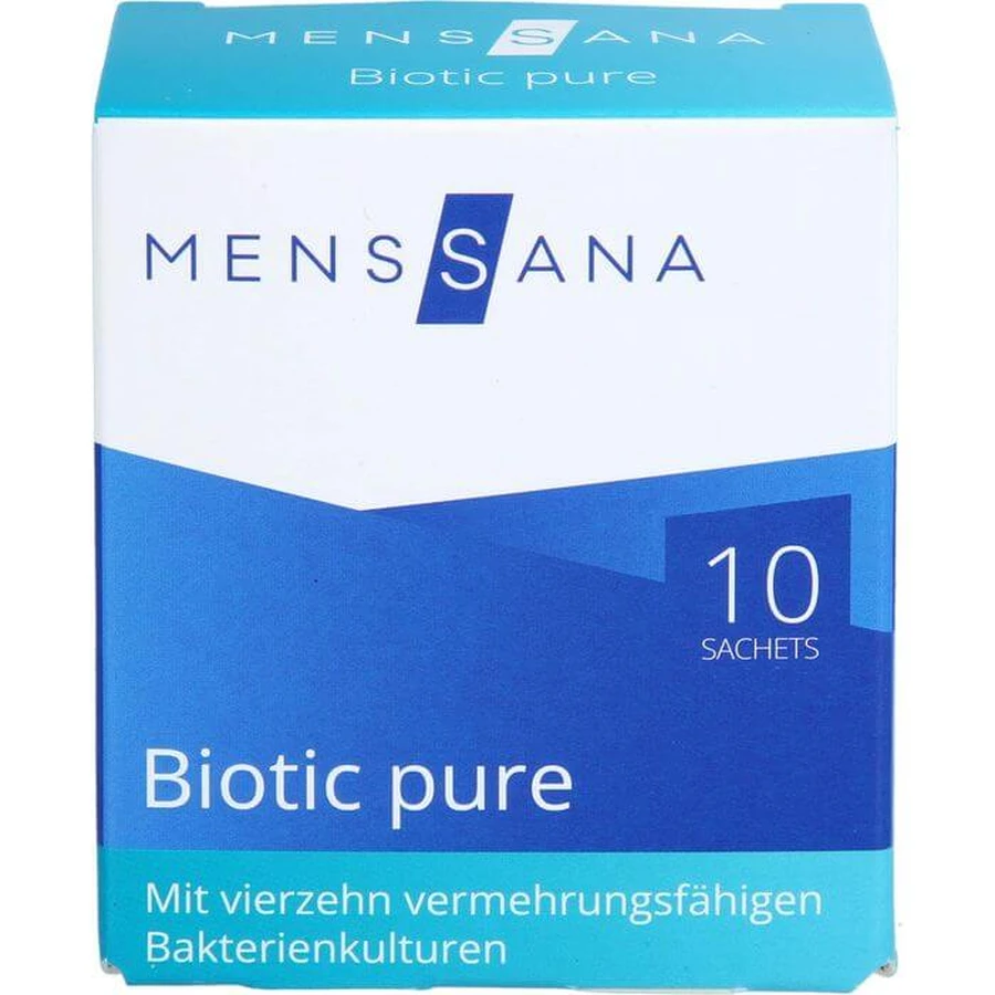BIOTIC polvo puro MensSana 10 uds.