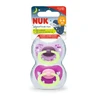 Signature Night siliconen fopspeen, 0-6 maanden, 2 stuks, Nuk