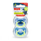 Signature Night silicone soother, 18-36 months, 2 pieces, Nuk