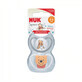Space silicone soother, 0-6 months, Nuk