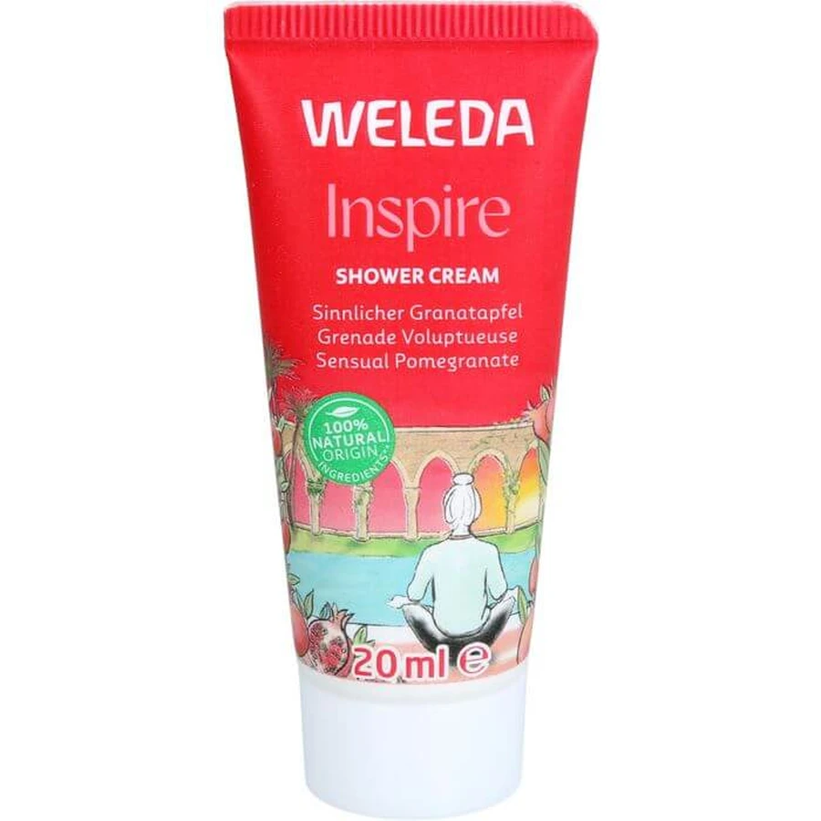 WELEDA Inspire Shower Cream Pomegranate sensual 20 ml
