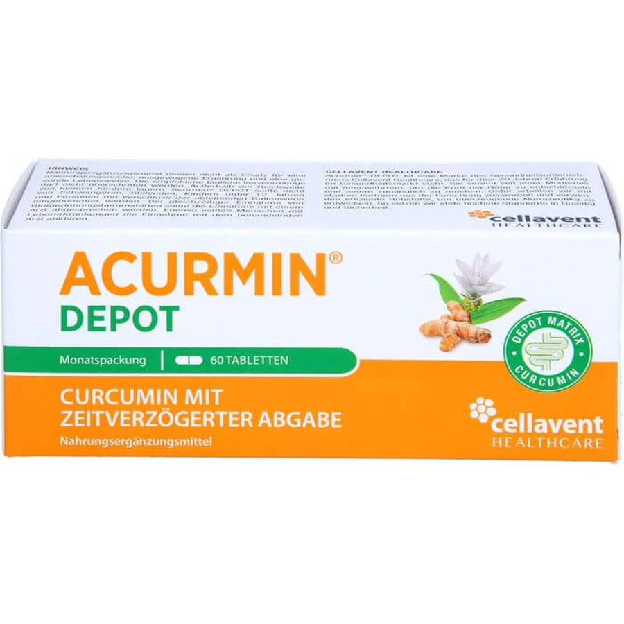 ACURMIN Depot comprimidos con cubierta entérica 60 uds.