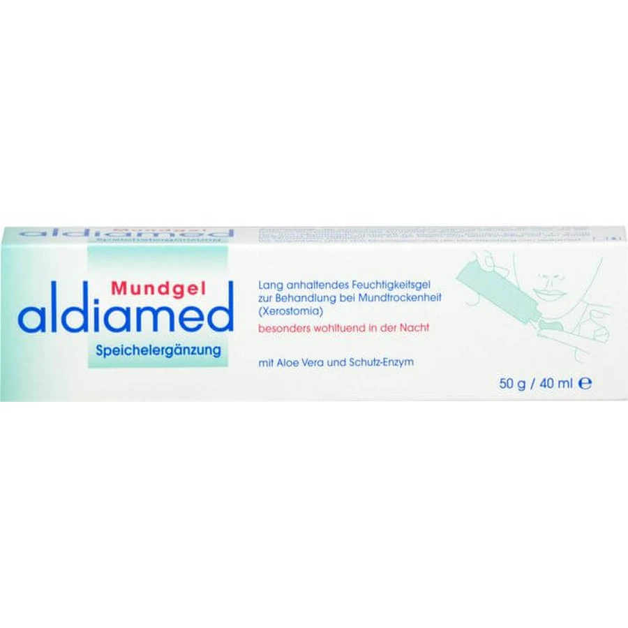 ALDIAMED Gel per la bocca per l'integrazione della saliva 50 g