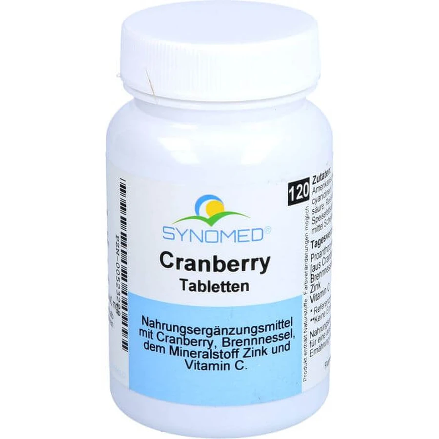 CRANBERRY TABLETAS 120 unid.