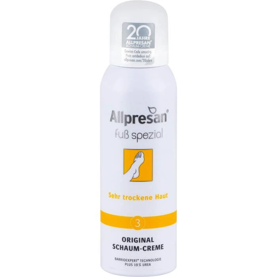 ALLPRESAN Fuß spezial Nr.3 sehr trock.Haut Schaum 125 ml