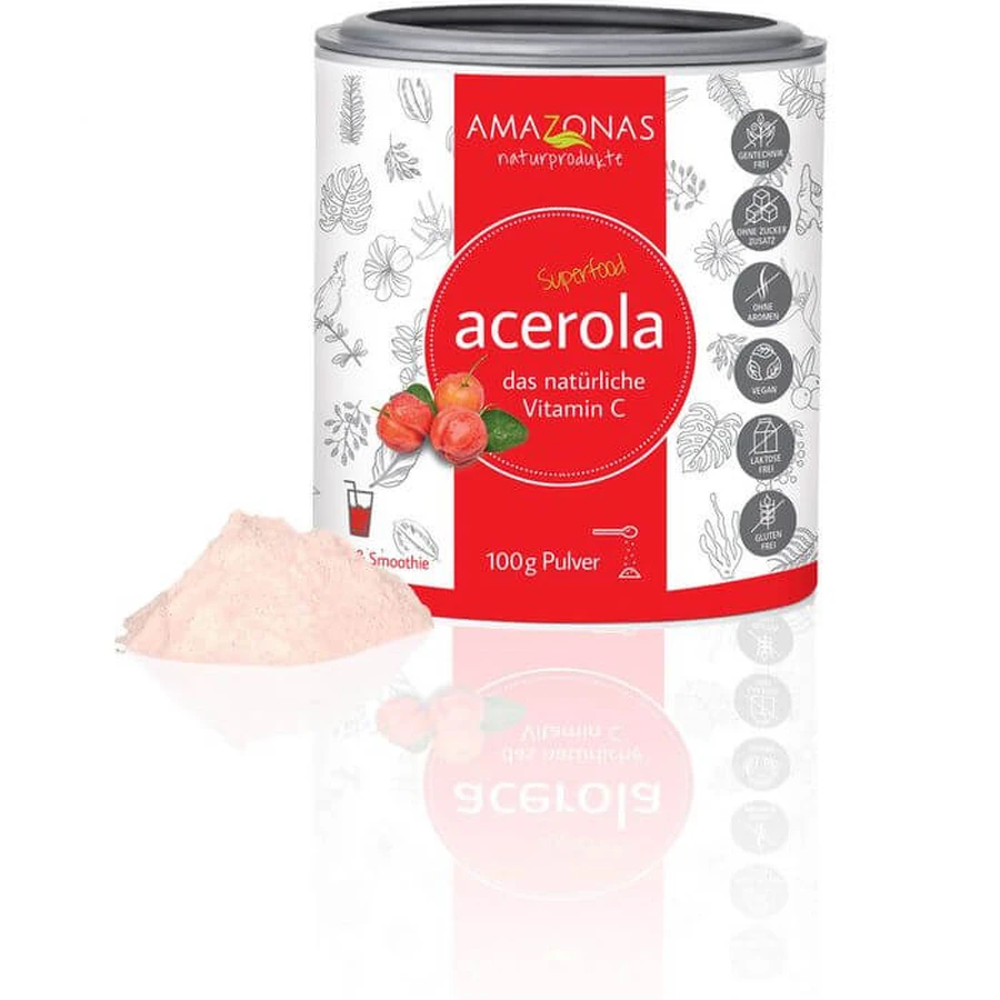 ACEROLA 100% natuurlijke vitamine C poeder 100 g