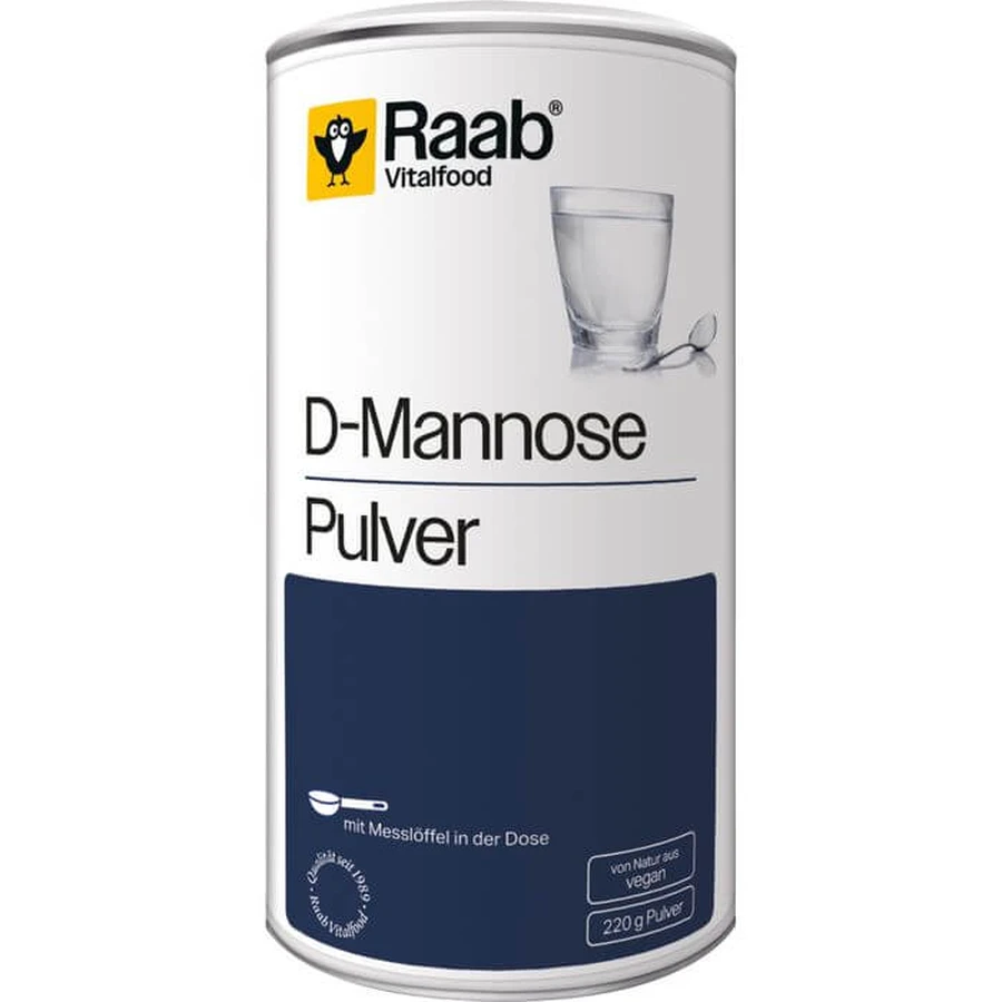 RAAB Vitalfood D-Manosa en polvo 220 g