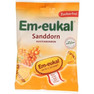 EM-EUKAL Duindoorn suikervrij snoep 75 g