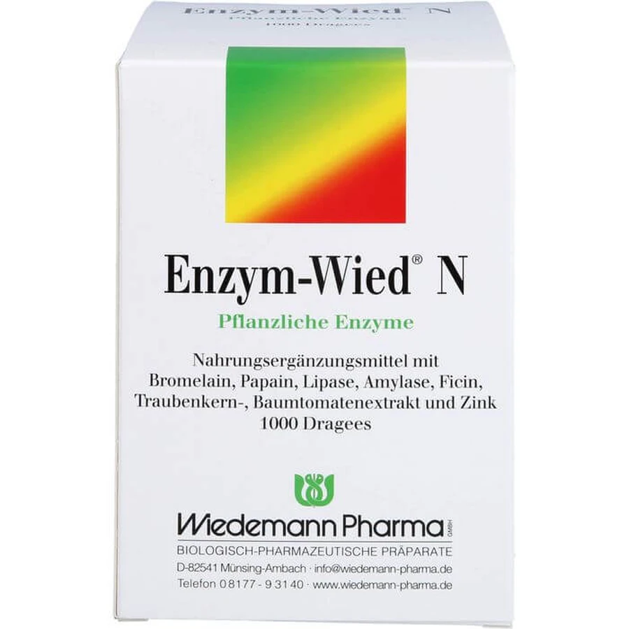 ENZYM WIED N Dragees 1000 St.