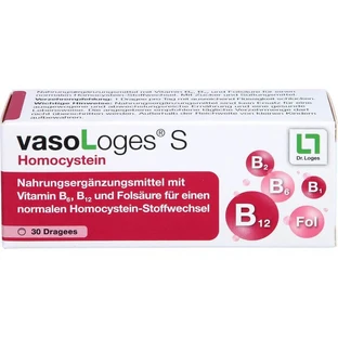 VASOLOGES S Homocysteïne Dragees 30 St.