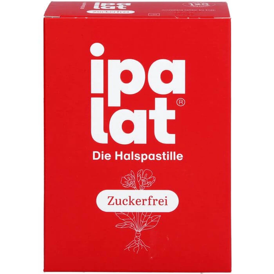 IPALAT Keelpastilles suikervrij 120 st.