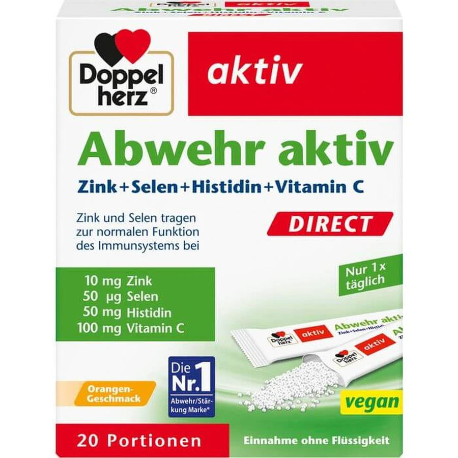 DOPPELHERZ Defense Active DIRECT Pellets 20 pcs.
