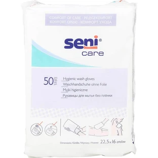 SENI wash gloves unfoiled 50 pcs.