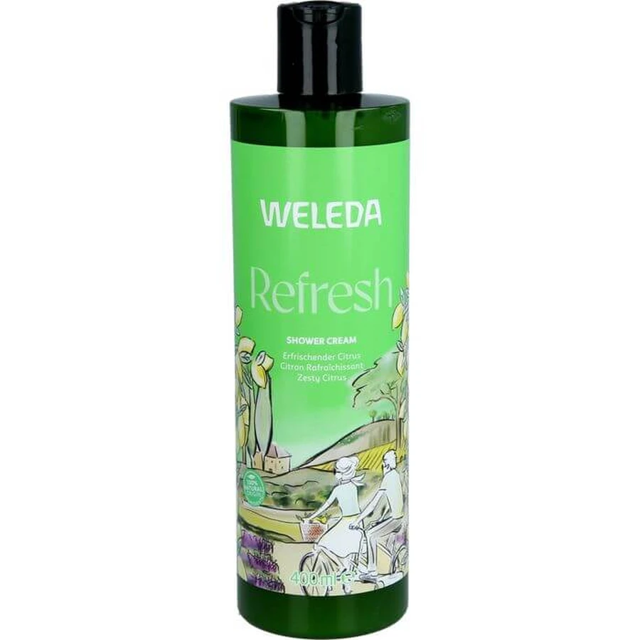 WELEDA Refresh Crema de Ducha Cítricos 400 ml