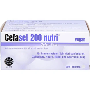 CEFASEL 200 nutri selenium tabs 200 st.