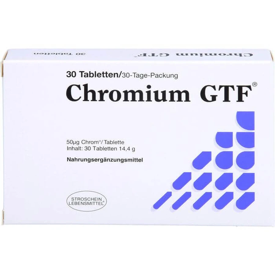 CHROMIUM GTF Tablets 30 St.