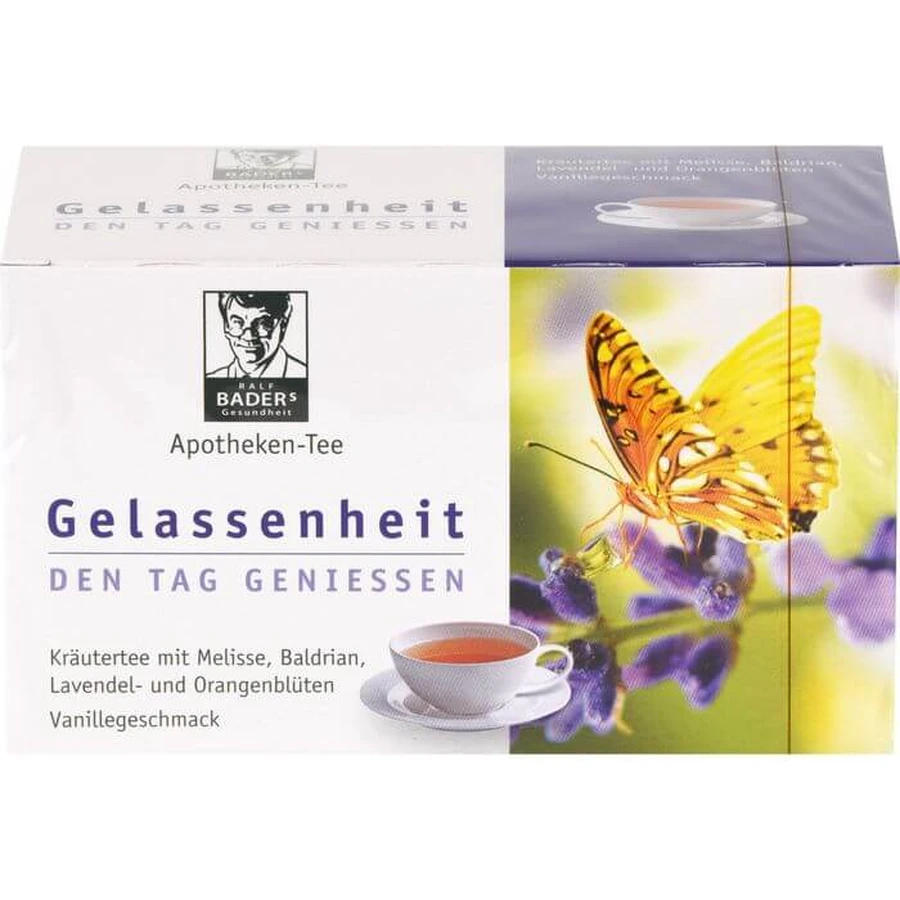 BADERS Apotheken Tee Gelassenheit sachets-filtres 20 pcs.