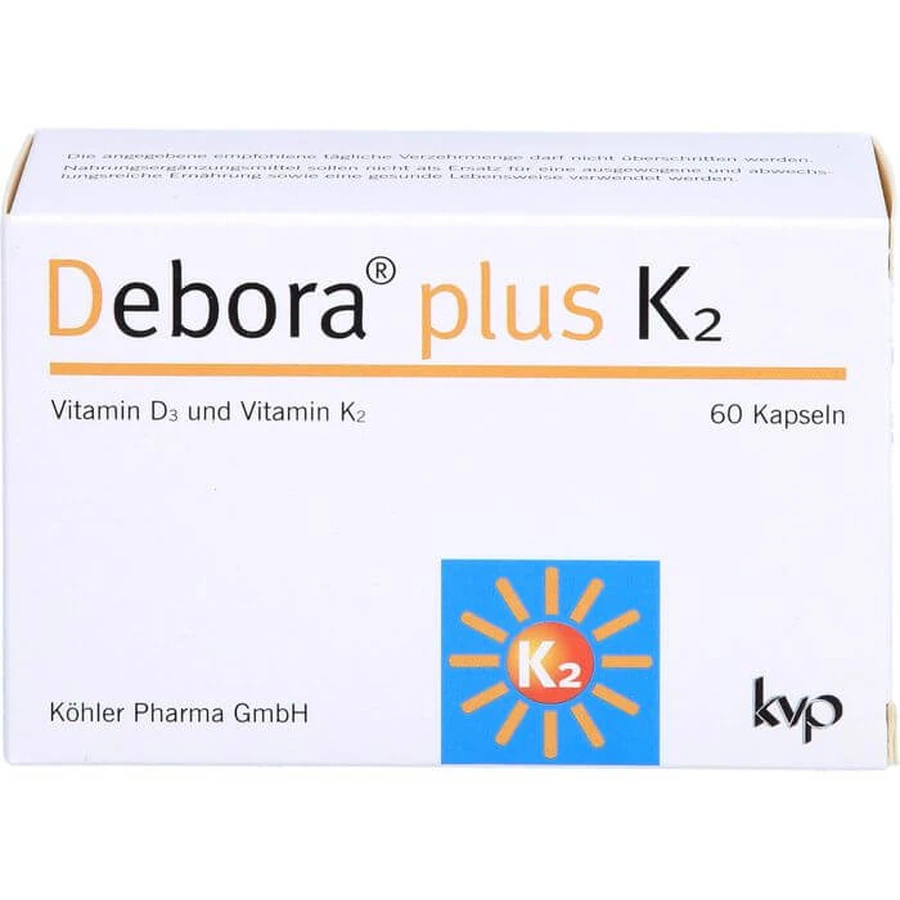 DEBORA plus K2 Capsules 60 Capsules