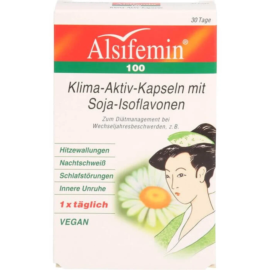 ALSIFEMIN 100 Climate-Active con Soja 1x1 Cápsulas 30 Cápsulas