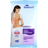 DUNIWELL Wegwerp washandjes gevoelig 15 stuks.