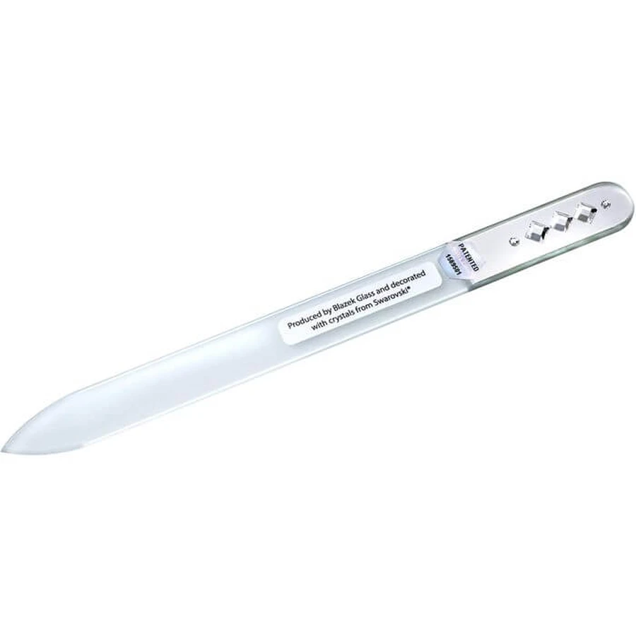 APOLINE Nail file glass with 5 Swarovski stones 1 pc.