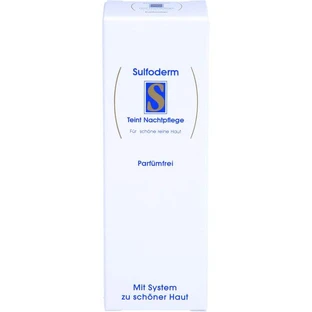 SULFODERM S Complexion Night Care fragrance-free 40 ml
