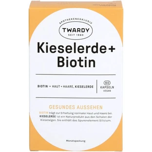 KIESELERDE+BIOTINA cápsulas veganas 60 unid.