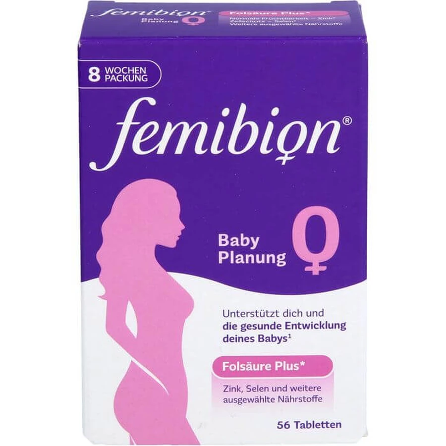 FEMIBION 0 Comprimidos de planificación infantil 56 uds.