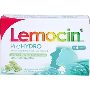 LEMOCIN ProHydro pastylki do ssania 20 szt.