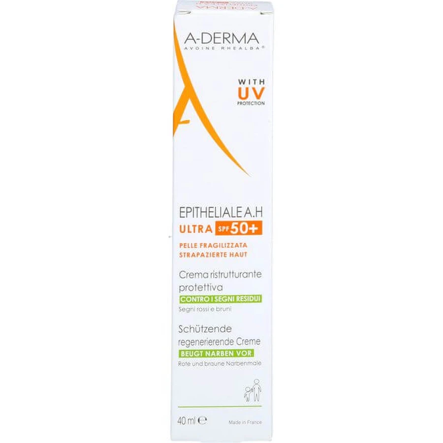 A-DERMA EPITHELIALE A.H ULTRA Crème SPF 50+ 40 ml