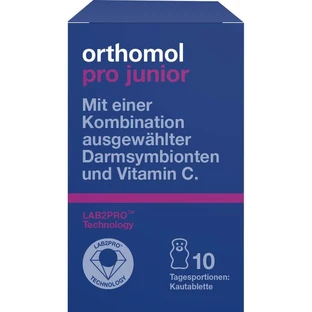 ORTHOMOL pro junior kauwtabletten 10 stuks.