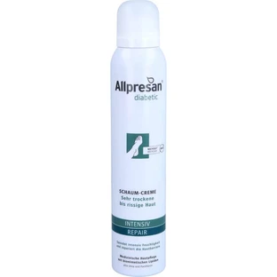 ALLPRESAN diabetisch Inten.+Repair w.Urea Schuim-Cr. 200 ml
