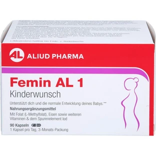 FEMIN AL 1 Fertility Hard Capsules 90 Capsules