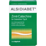 ALSIDIABET Cinnamon-Catechine pentru diabetici de tip II 1 capsulă pe zi 30 buc.