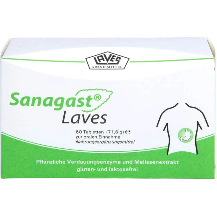 SANAGAST Laves Tablets 60 St.