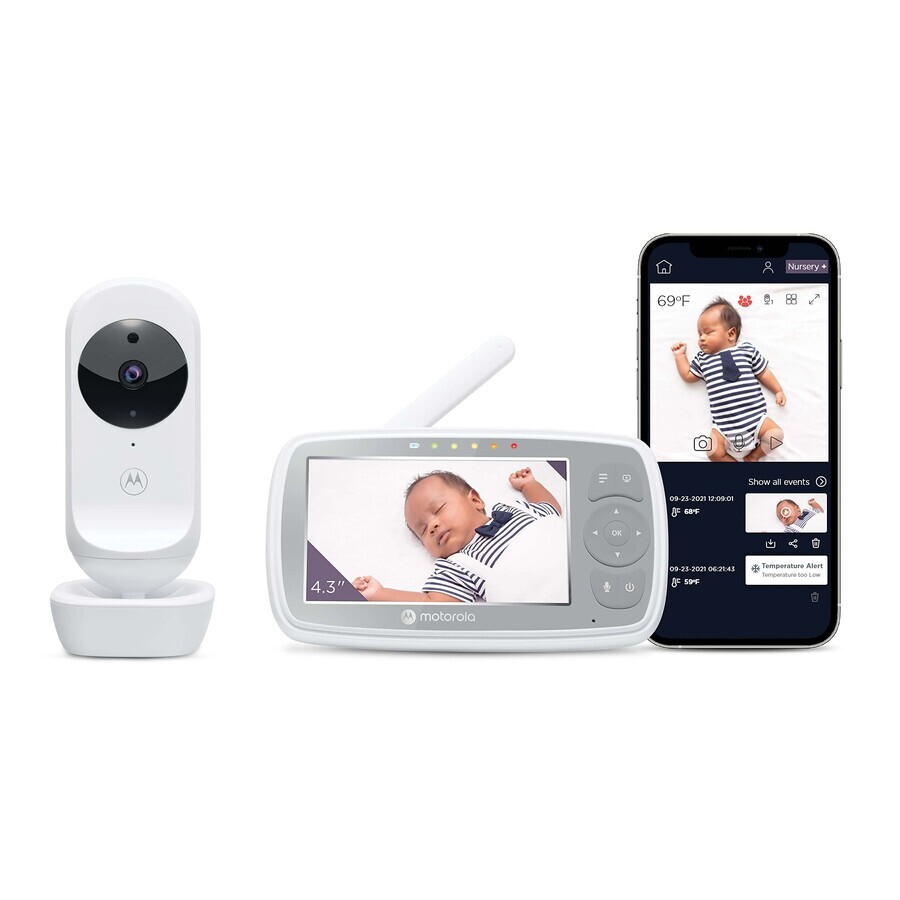 Digital Video Monitor + Wi-Fi VM44 Connect, Motorola