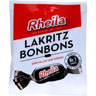 RHEILA bonbons à la réglisse avec sucre 50 g