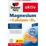 DOPPELHERZ Magnesium+Calcium+D3 Tabletten 120 Capsules