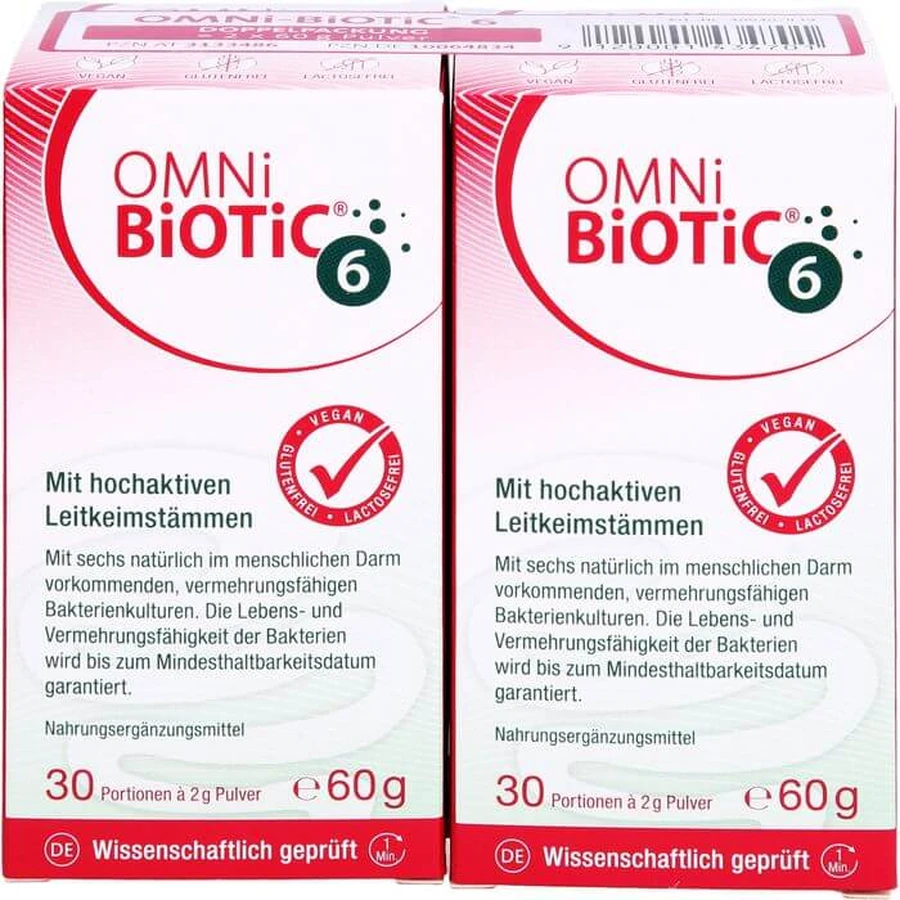 OMNI BiOTiC 6 powder double pack 120 g