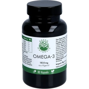 GREEN NATURALS Capsules oméga-3 1835 mg vegan+DHA 80 pcs.