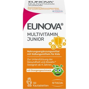 EUNOVA Junior Kautabletten m.Orangengeschmack 30 St.