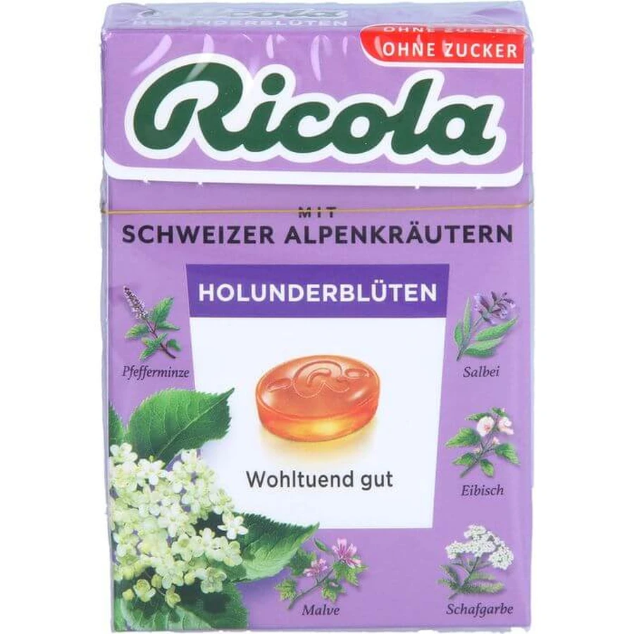 RICOLA o.Z.Box elderflower sweets 50 g