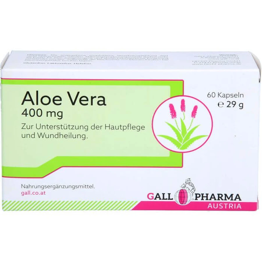 ALOE VERA 400 mg GPH Capsules 60 Capsules