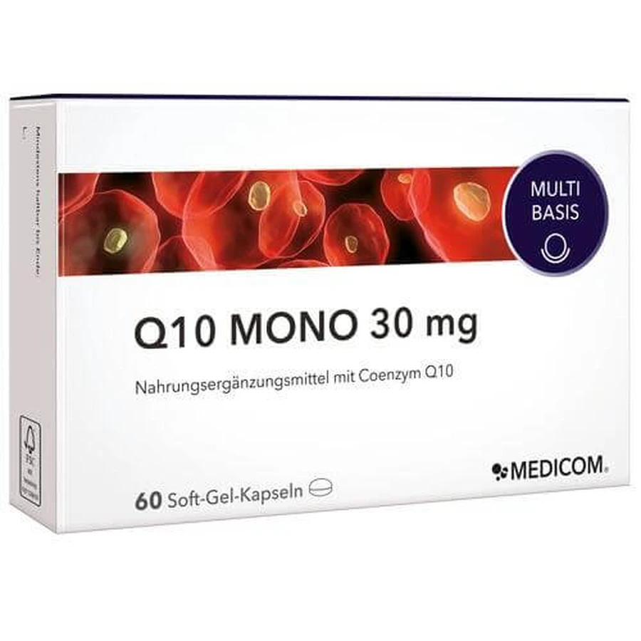 Q10 MONO 30 mg soft capsules 60 pcs.