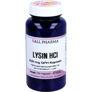LYSIN HCL 500 mg GPH Kapseln 100 St.